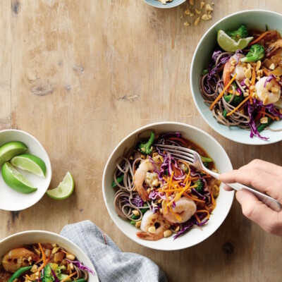 shrimp coconut curry bowls