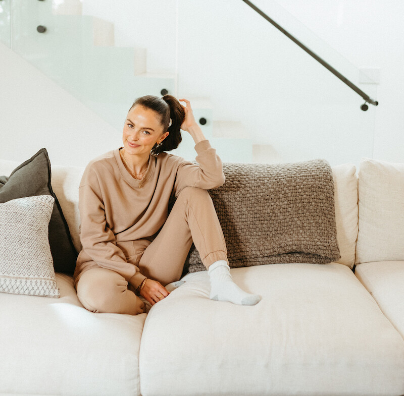 living room, lounge, relax, megan roup's morning routine