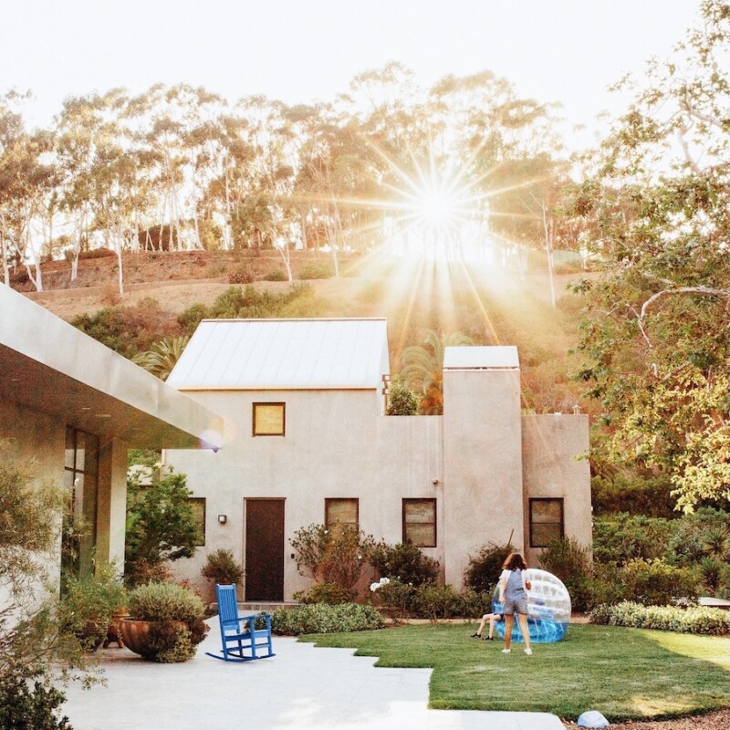 plumcot farm in Malibu, modern farmhouse, contemporary architecture