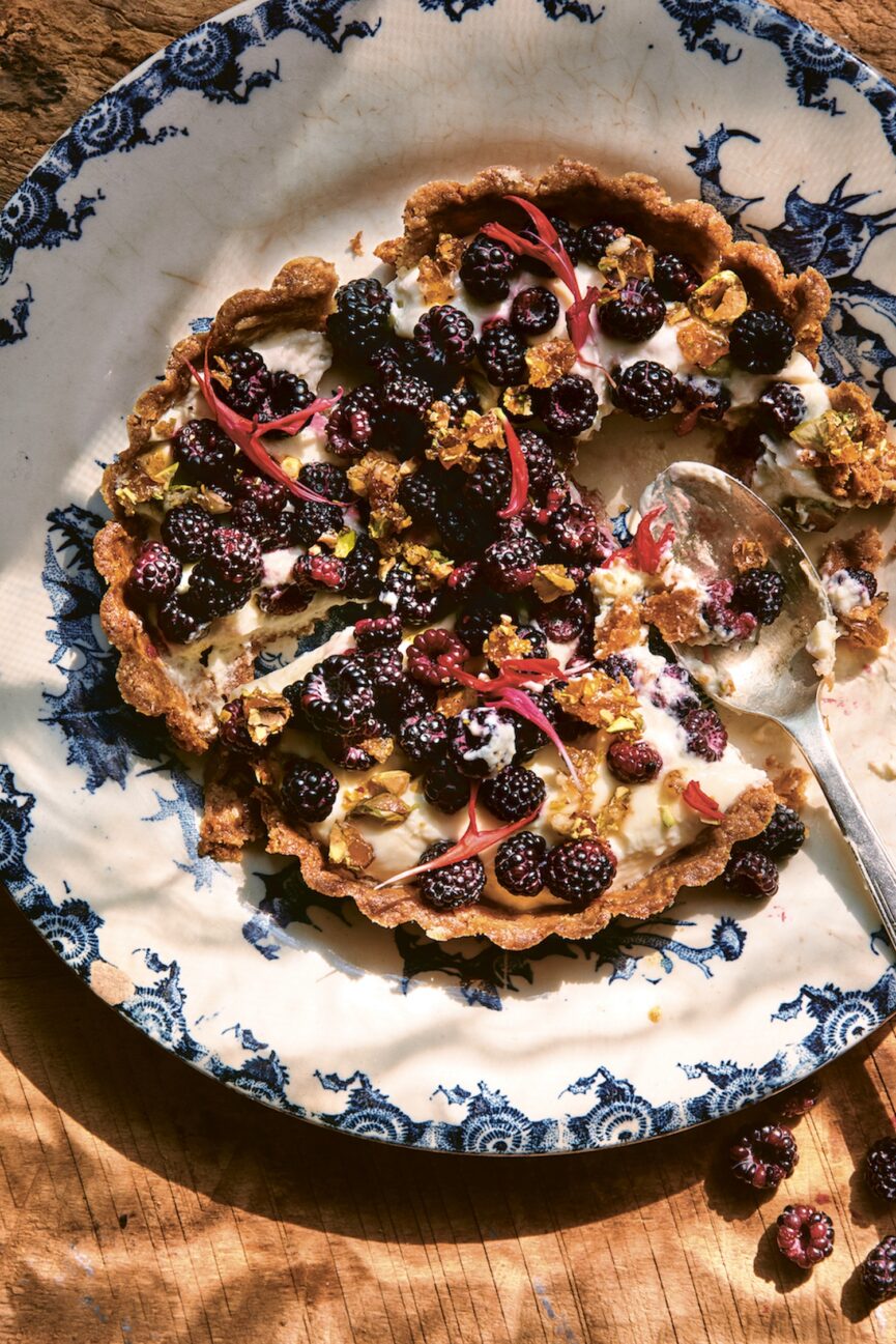 raspberry mascarpone tartlets