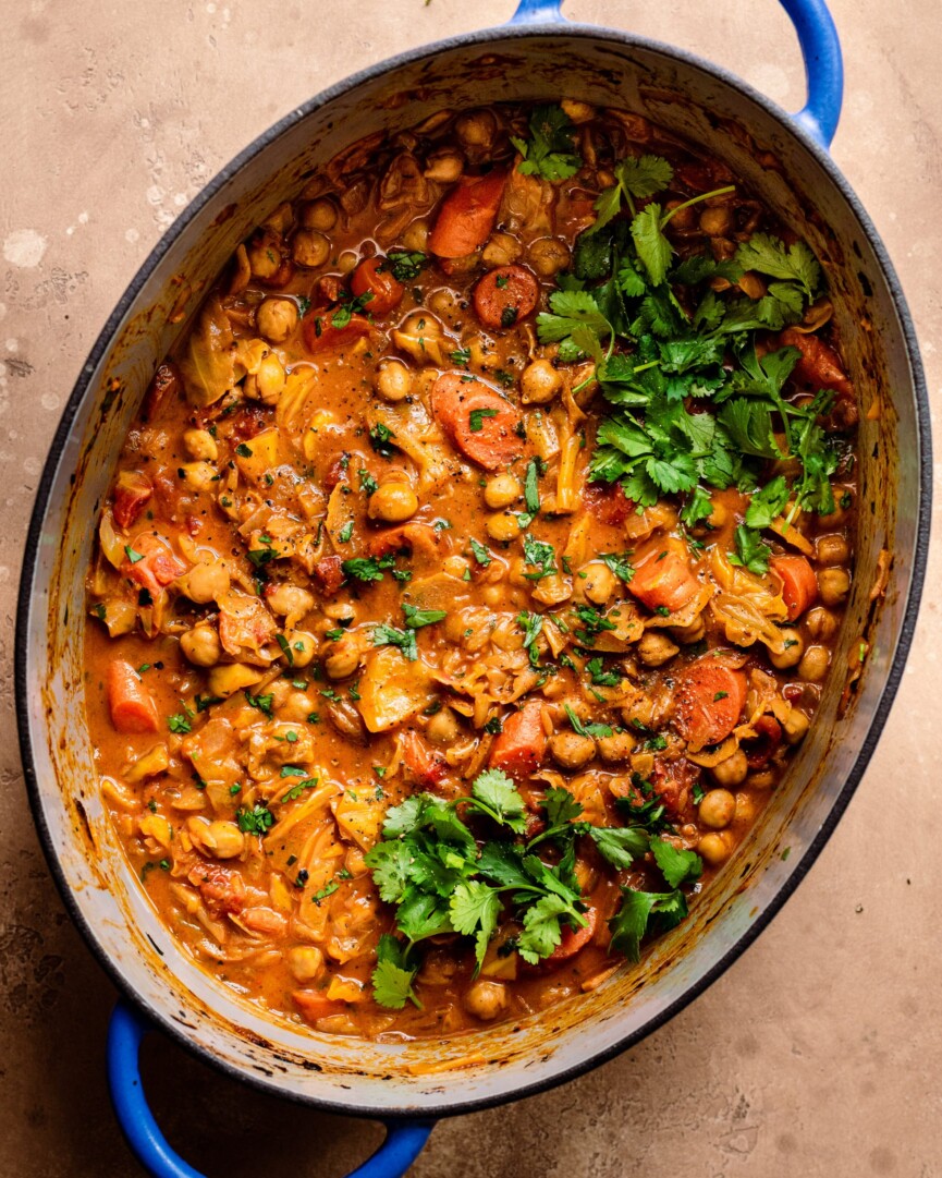 Nisha Vora Rainbow Plant Life Braised Indian Chickpea Stew Vegan