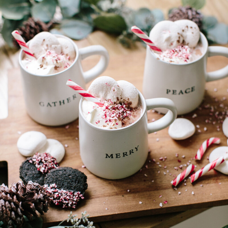 peppermint hot cocoa