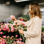 Camille Styles flower market.