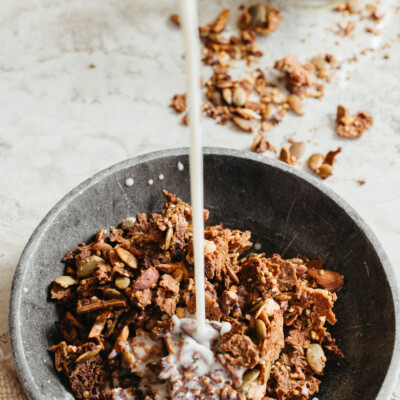 grain-free granola recipe_healthy late night snacks