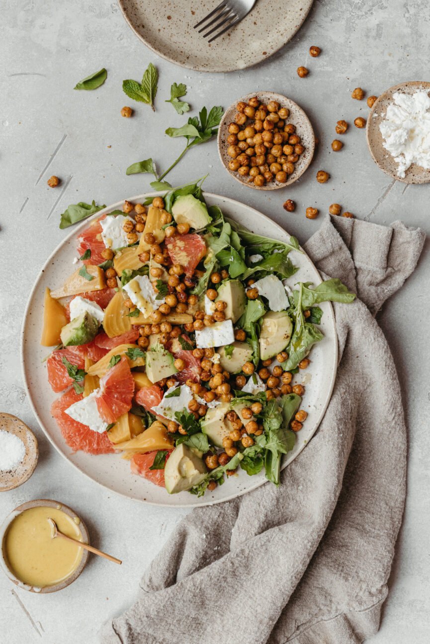 Grapefruit Avocado Salad