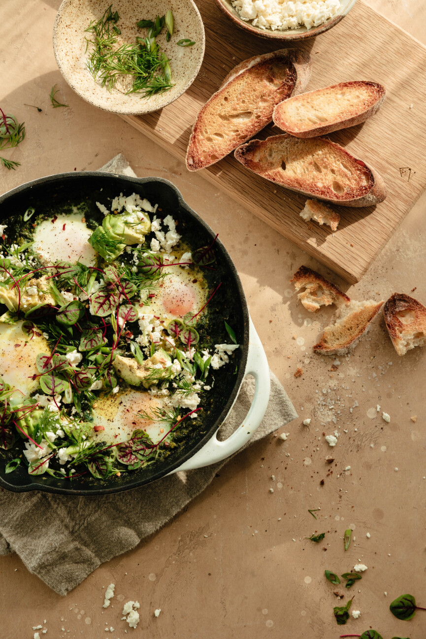 green shakshuka recipe