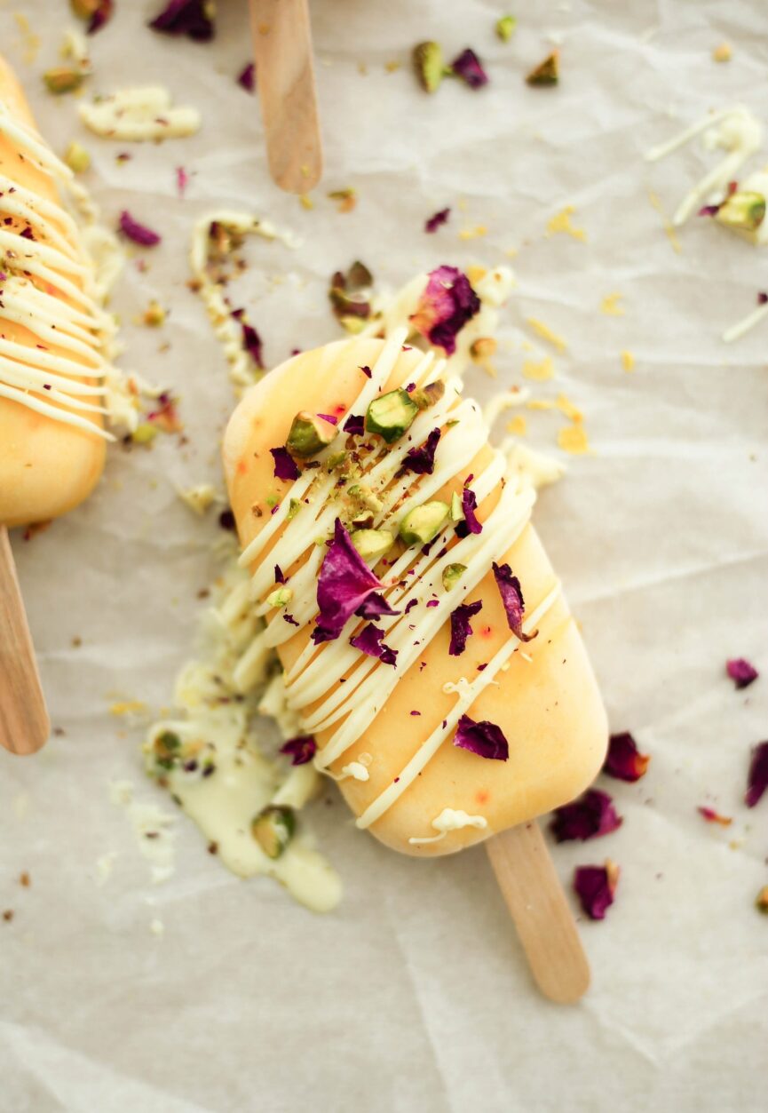 mango lassi popsicles