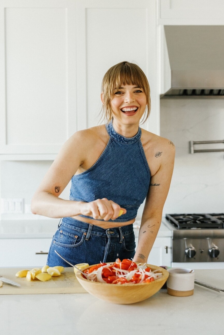 Margarita Kallas-Lee tomato salad recipe.