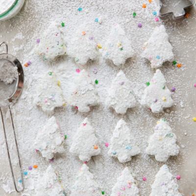 homemade funfetti christmas tree marshmallows