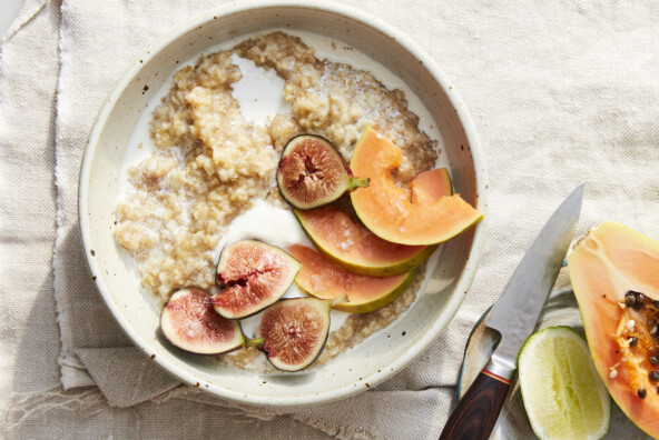 Millet amaranth porridge.