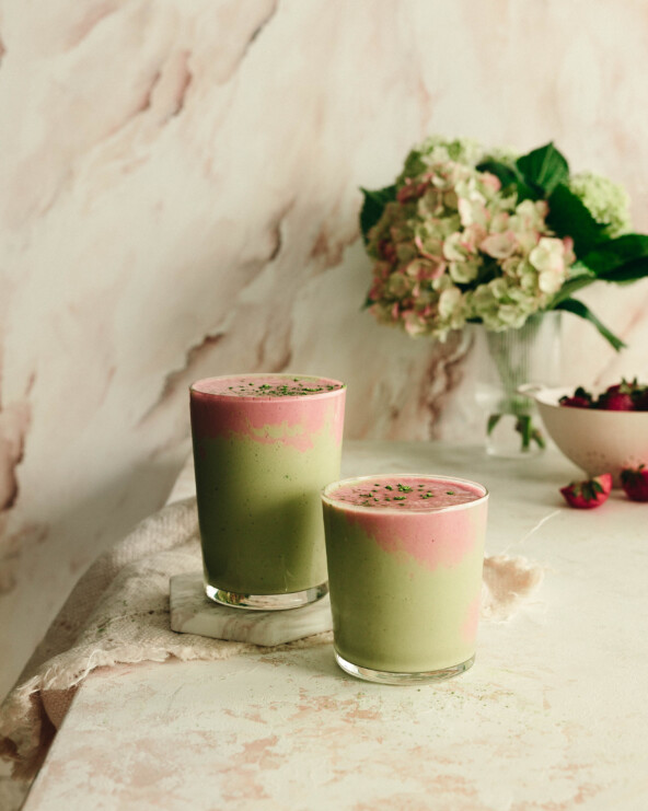 morning matcha smoothie