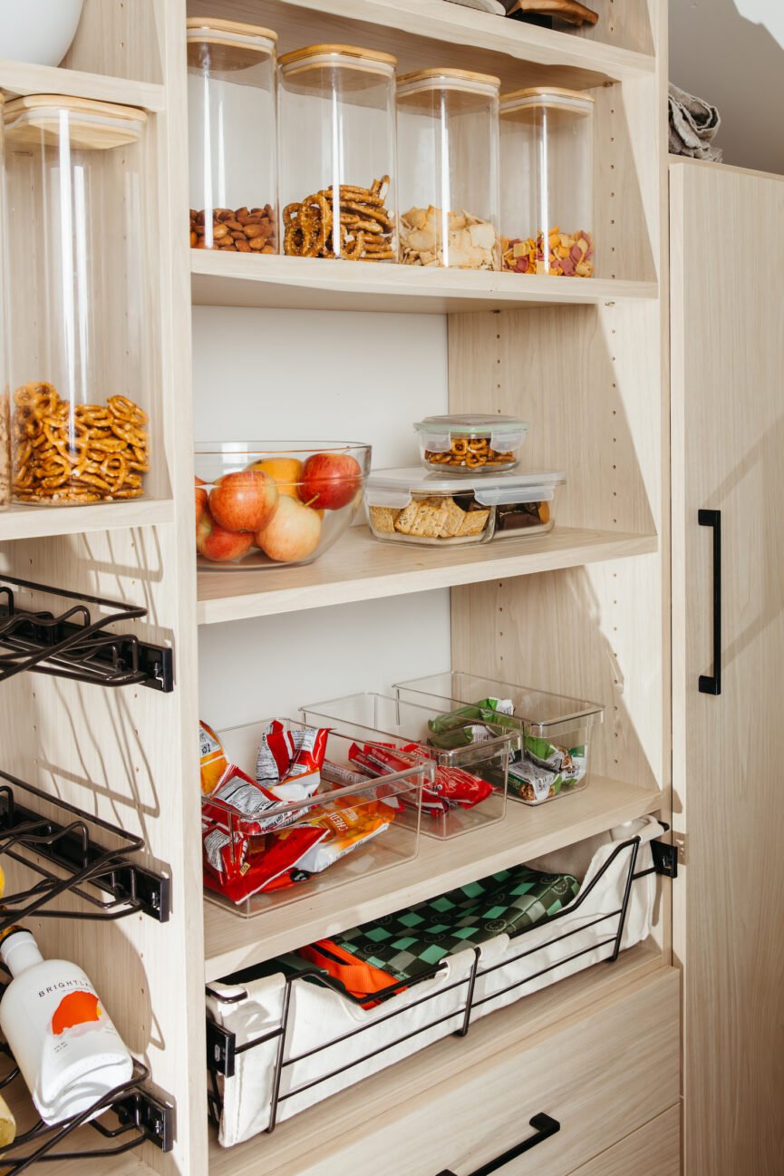 Organized pantry