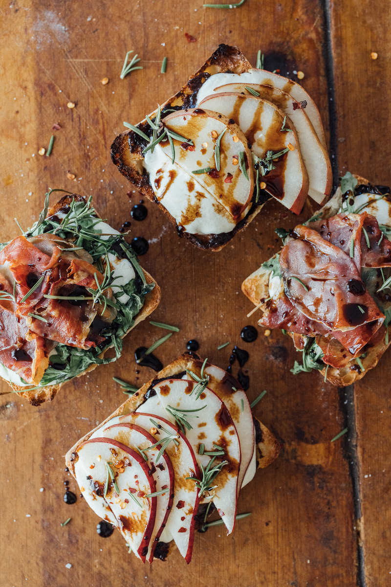 Prosciutto, Mozzarella, & Pear Grilled Cheese