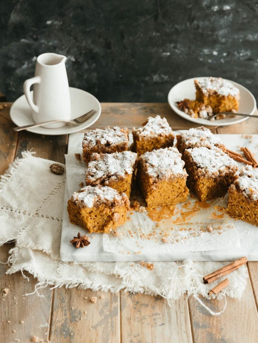 pumpkin snack cake