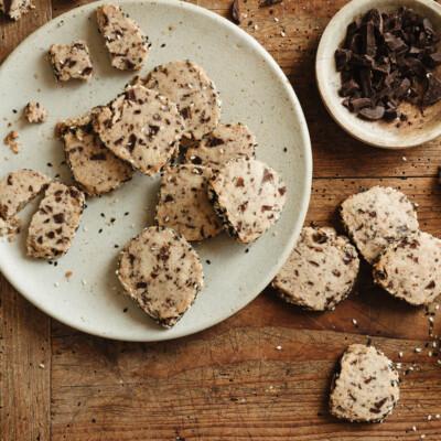 sesame tahini shortbread cookies daphne oz