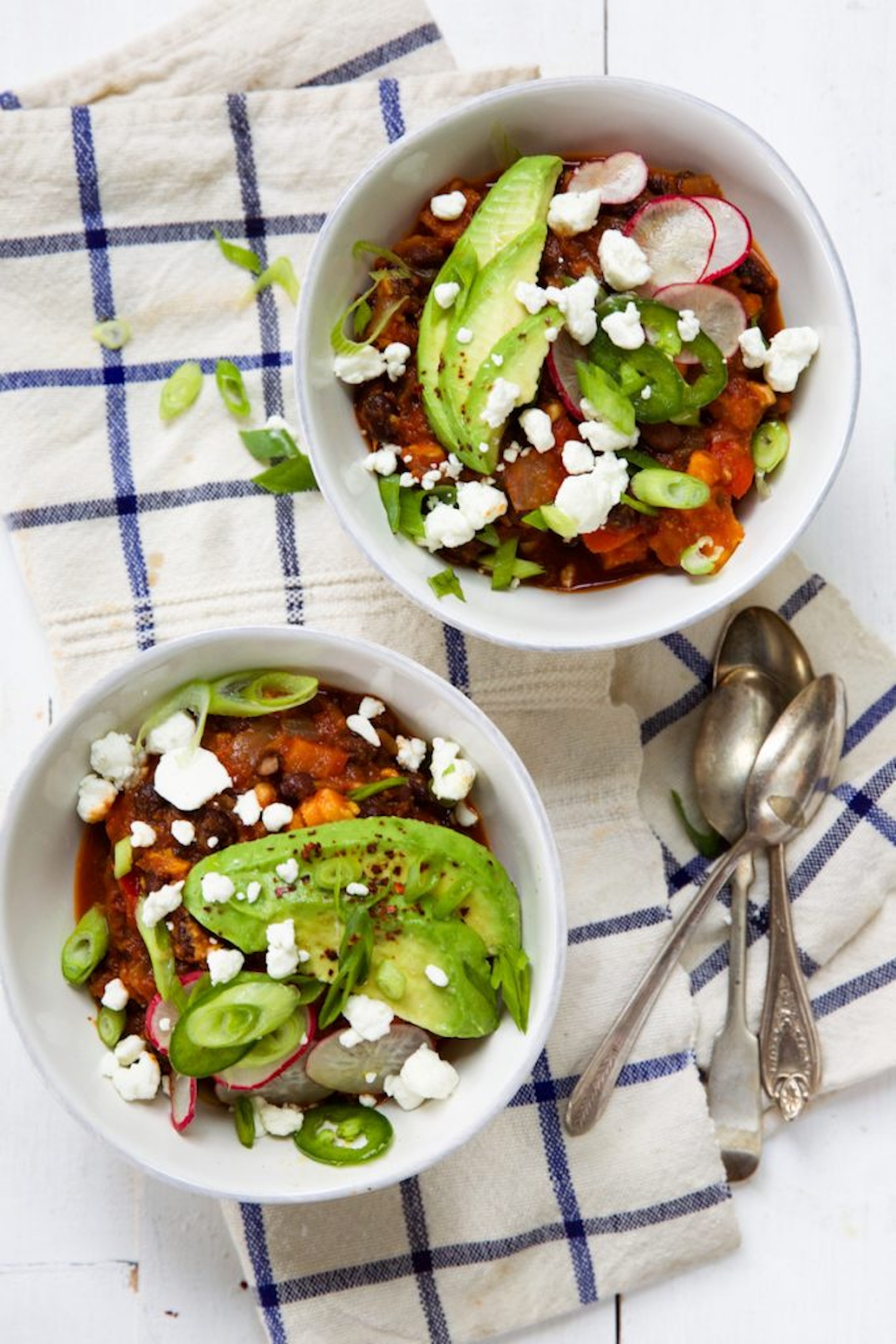 sweet potato and black bean chili