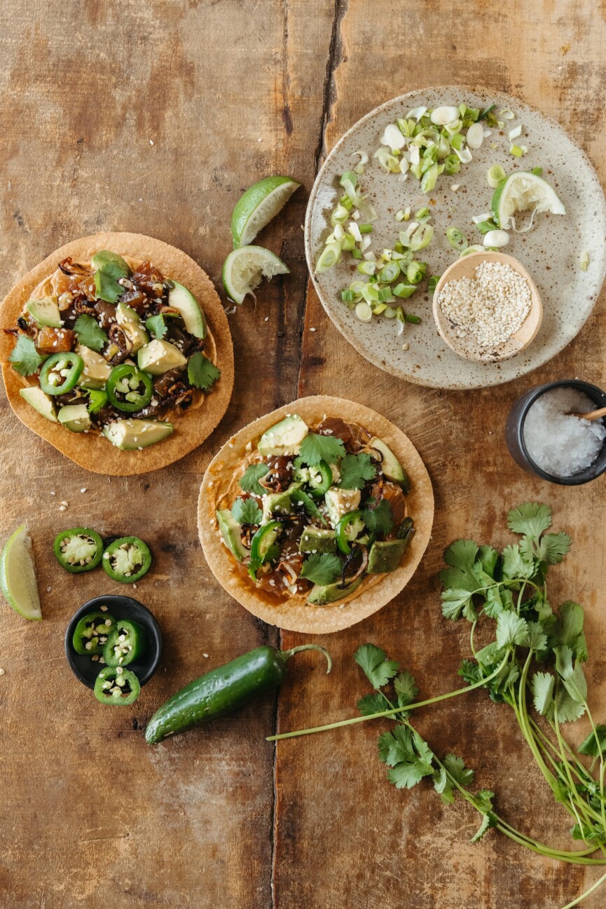 Tuna Tostadas