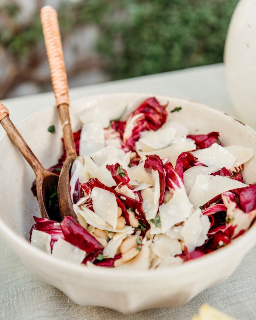 White Bean Radicchio Salad