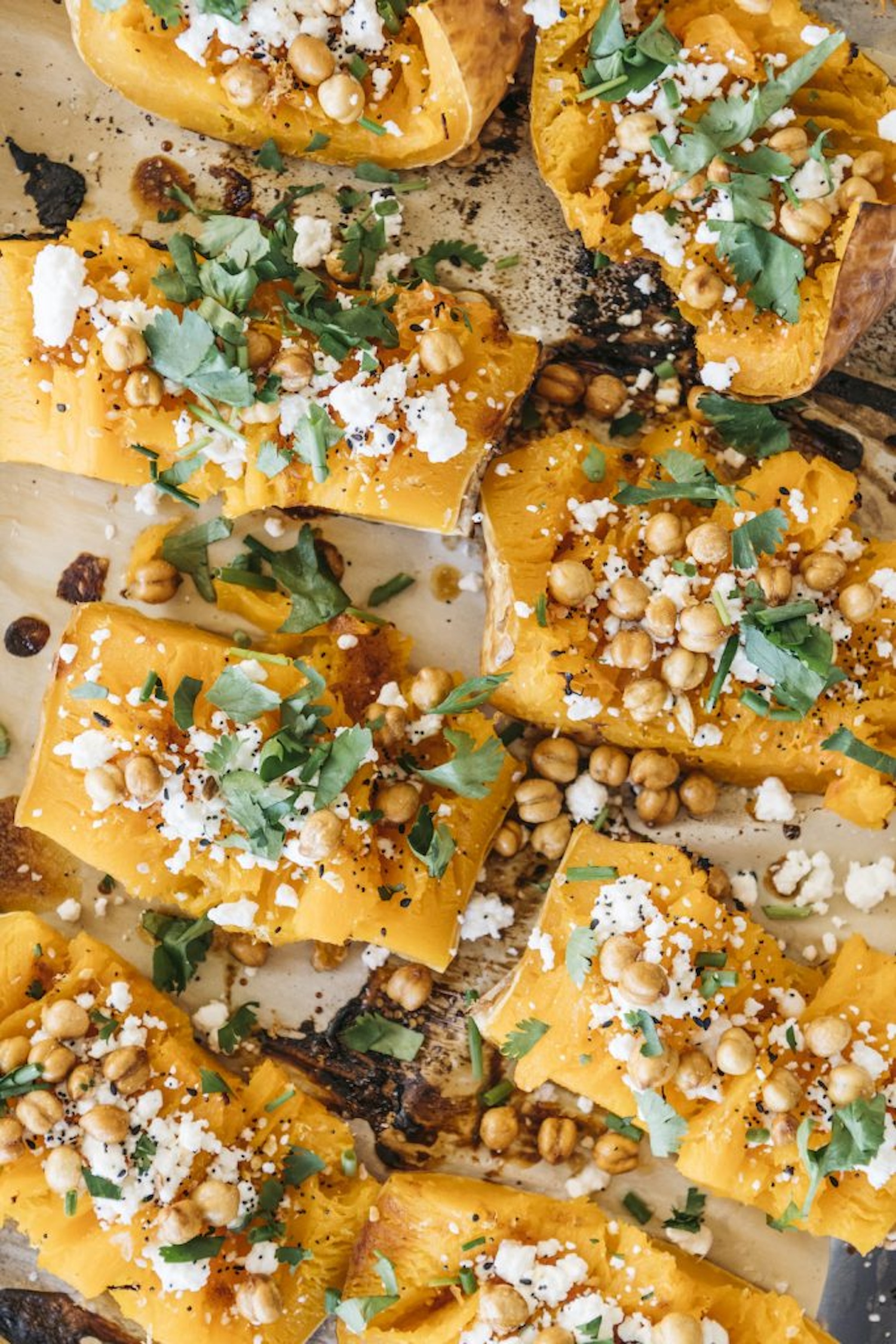 whole roasted butternut squash_high protein vegetarian meals