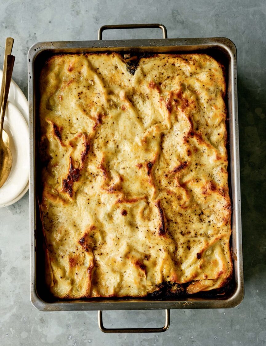 Damn That's a Keeper Winter Vegetable Lasagna