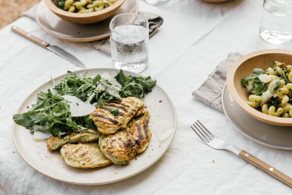 Yogurt marinated chicken recipe.