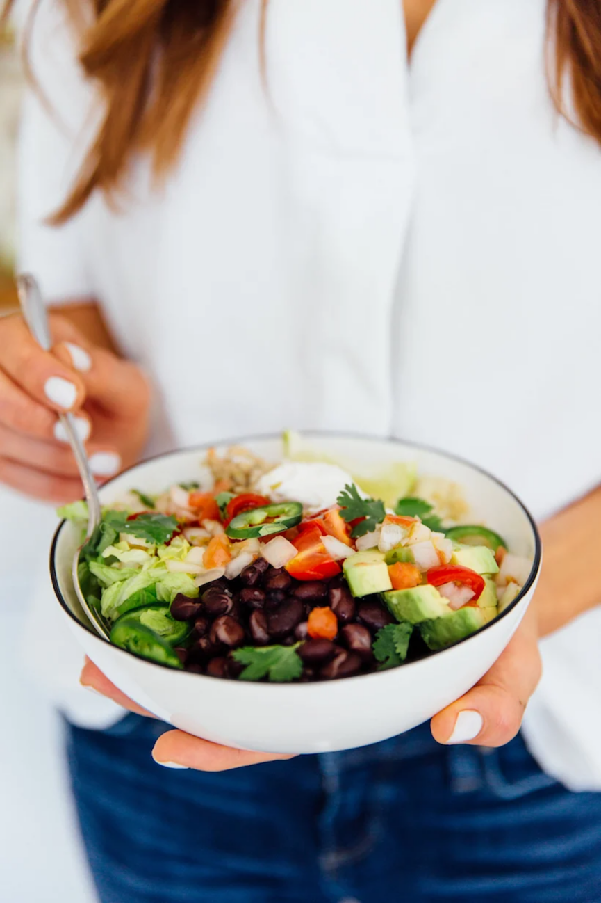 Slow Cooker Chicken Burrito Bowls