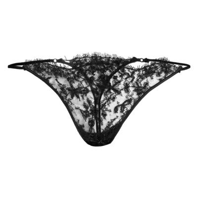 Kiki de Montparnasse Beaded Lace Thong