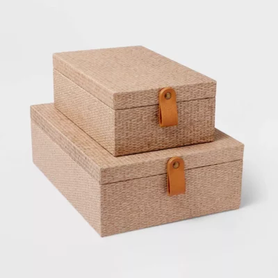 Woven Storage Boxes